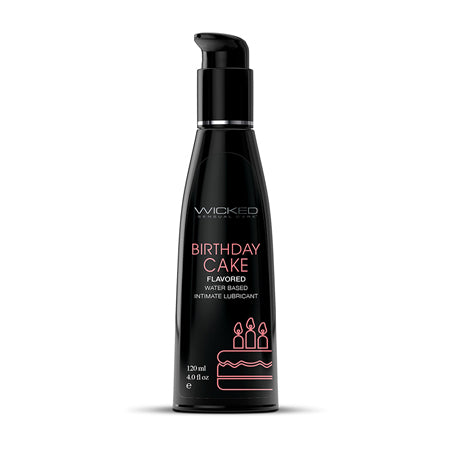 Wicked Aqua Birthday Cake Lube - Vegan, Paraben-Free, Allergan-Friendly Water-Based Delight - SP BOUTIQUE