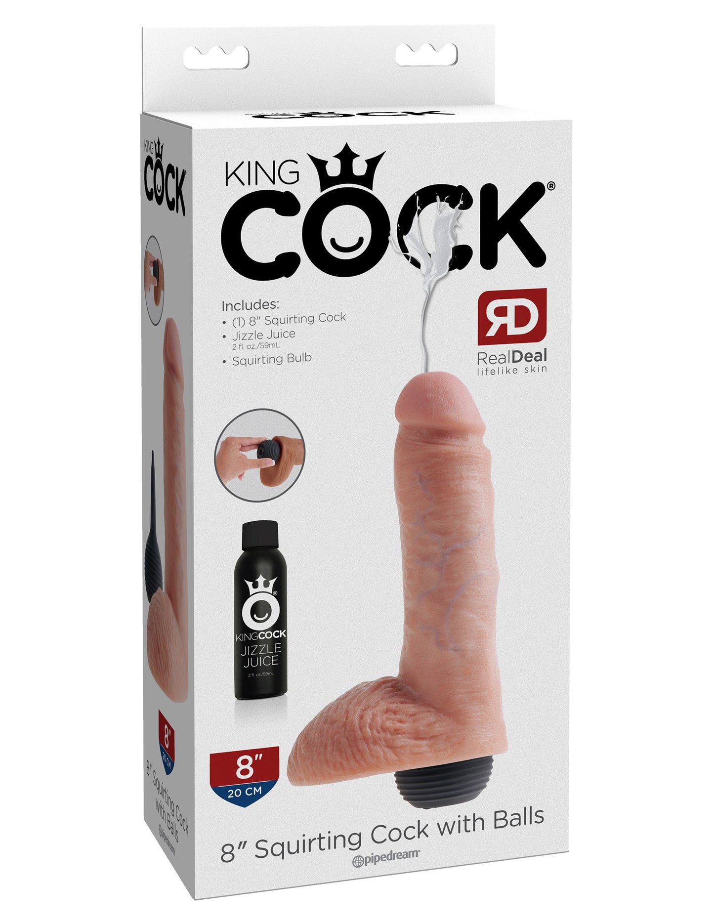 King Cock Squirting Polla Con Bolas