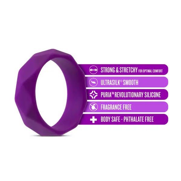 Wellness Geo C Ring - 1.75" Width Ultrasilk Silicone C Ring