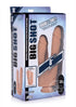 Big Shot Double Dong Silicone Vibrating with Remote Control 8in - Vanilla - SP BOUTIQUE