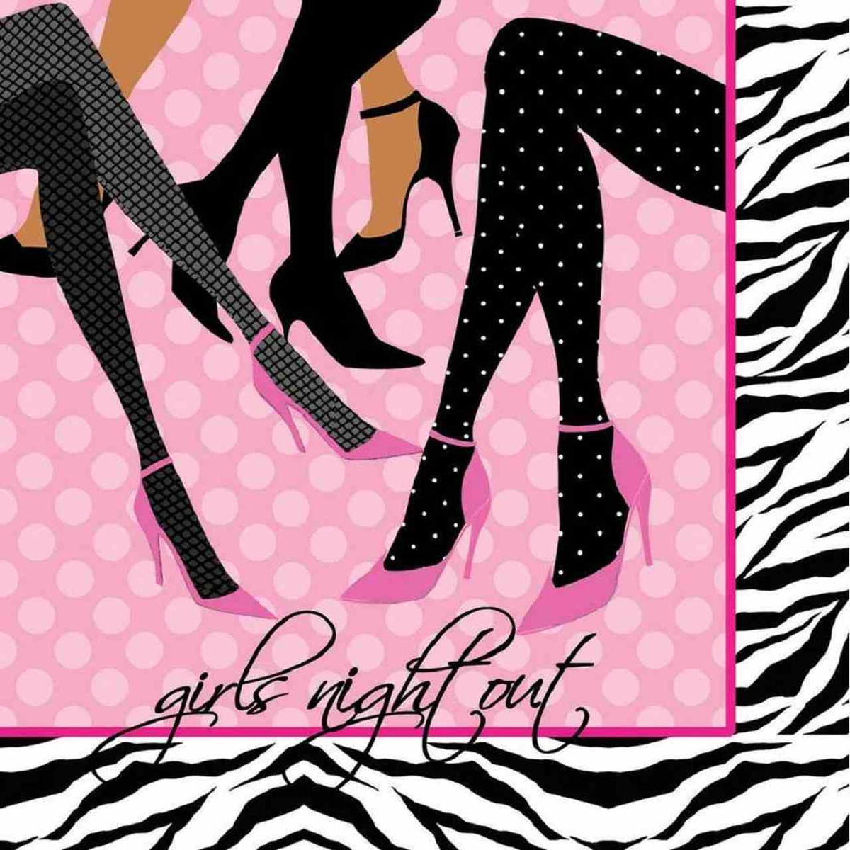 Sassy &amp; Sweet Bachelorette Party Beverage Napkins - Girls Night Out - SP BOUTIQUE