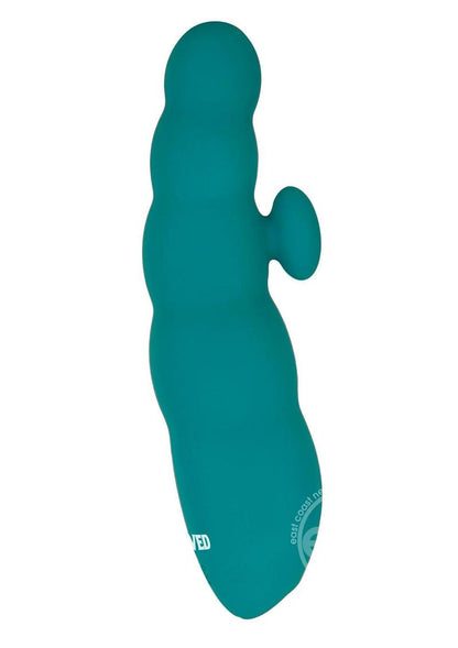 G-Spot Perfection Rechargeable Silicone Vibrator-  Green - SP BOUTIQUE