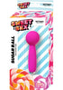 Sweet Sex Sugar Ball Rechargeable Silicone Mini Wand Vibrator - Magenta - SP BOUTIQUE
