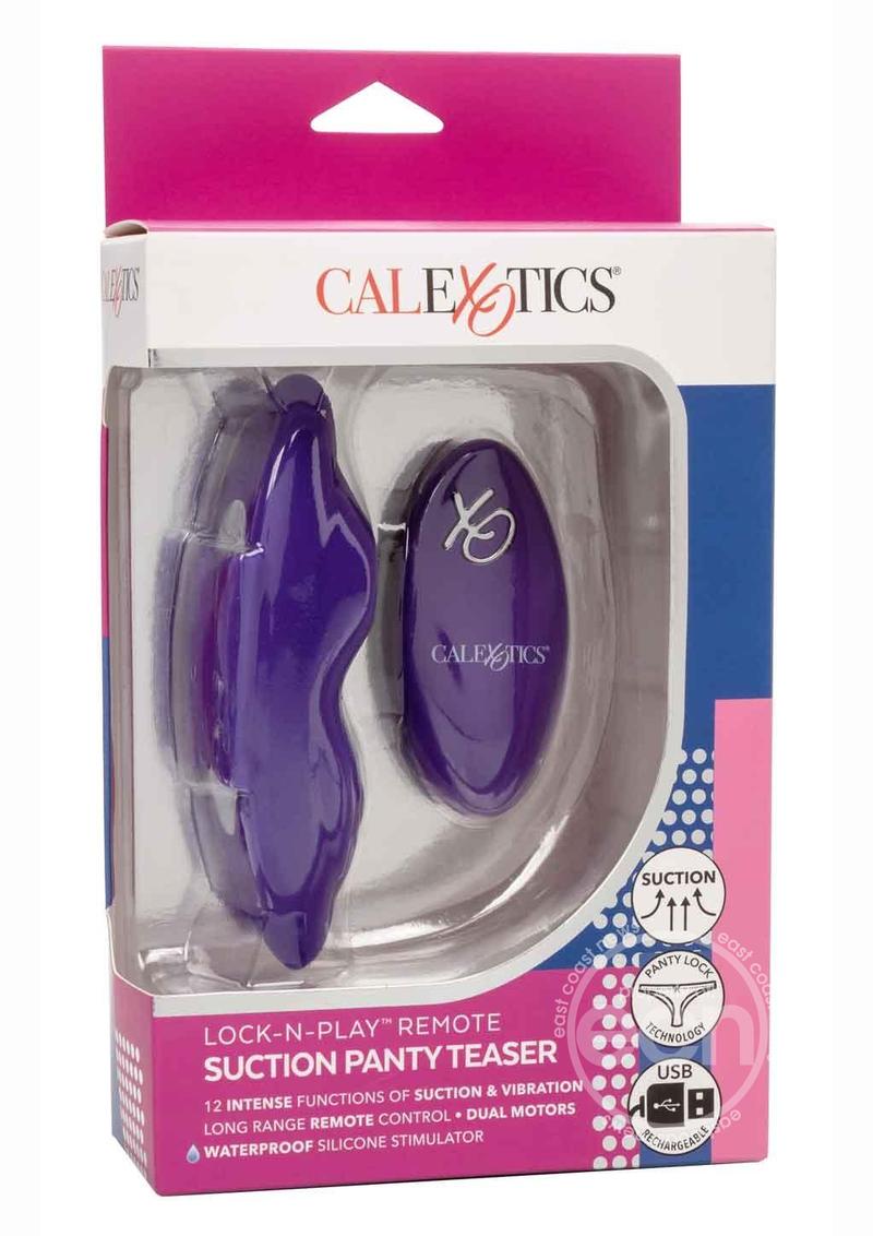 Lock-N-Play Remote Suction Rechargeable Silicone Panty Teaser Panty Vibe - SP BOUTIQUE