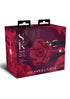 Secret Kisses Rosegasm Bloom Silicone Mouth Gag - Red - SP BOUTIQUE