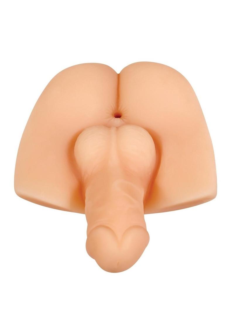 Gender X Backdoor Bash Stroker with Vibrating Cock Ring - SP BOUTIQUE