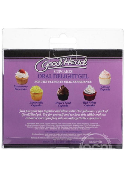 GoodHead Oral Delight Gel Cupcakes - SP BOUTIQUE