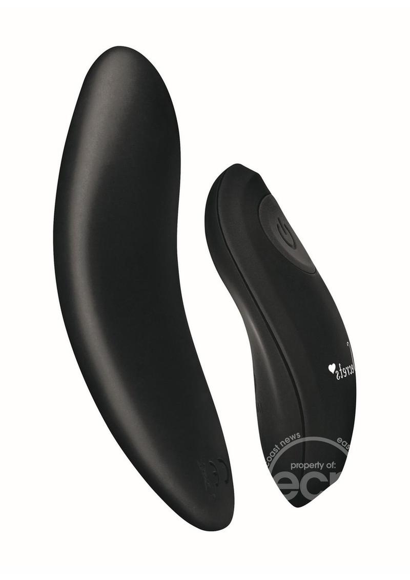 Secret Kisses Rechargeable Silicone Lace G-String and Panty Vibe - SP BOUTIQUE