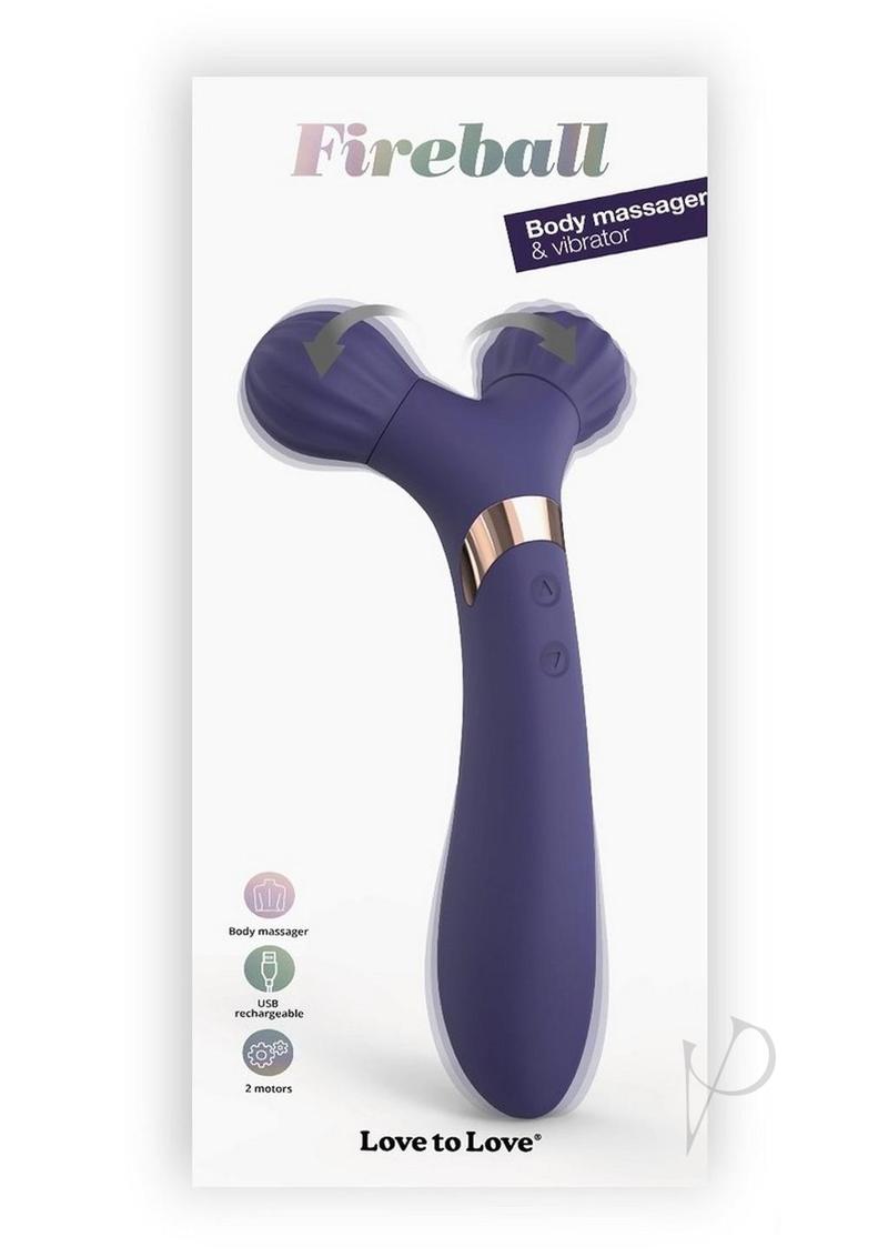 Fireball Rechargeable Silicone Vibrator - SP BOUTIQUE