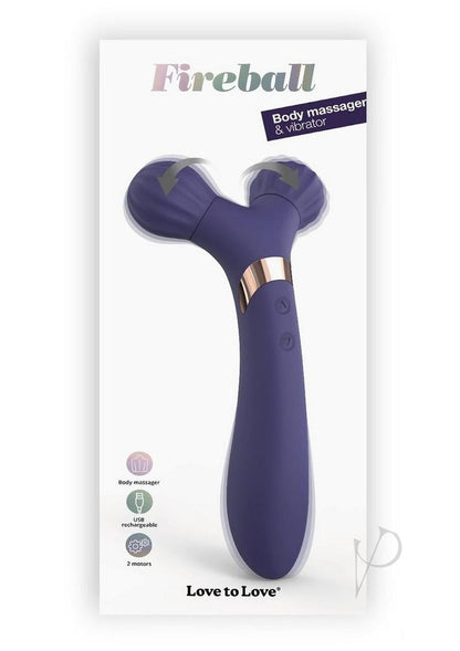 Fireball Rechargeable Silicone Vibrator - SP BOUTIQUE