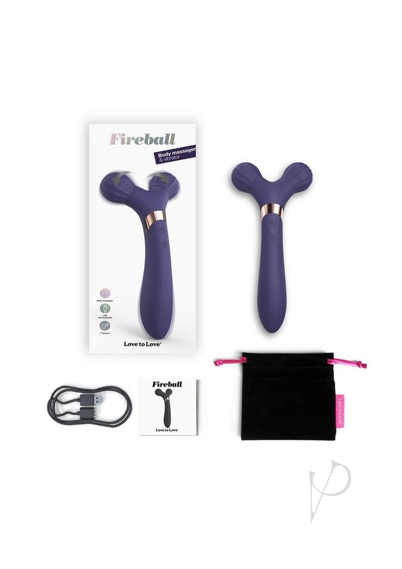 Fireball Rechargeable Silicone Vibrator - SP BOUTIQUE