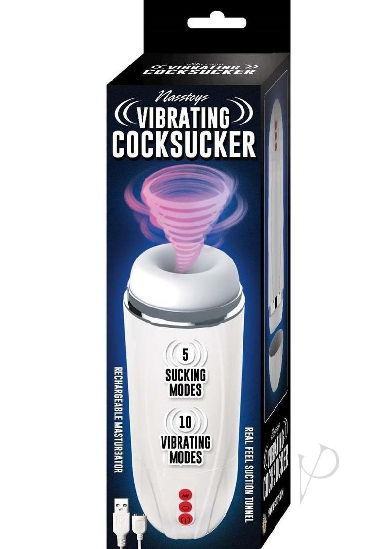 Vibrating Cocksucker Rechargeable Masturbator - SP BOUTIQUE