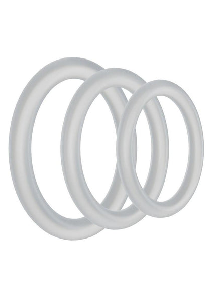 Rock Solid Perfect Present Silicone Cock Ring Holiday Edition - SP BOUTIQUE