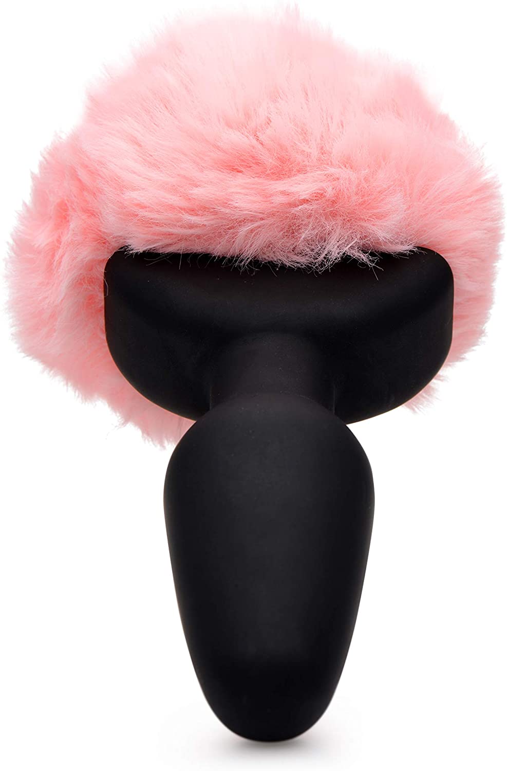 Pink Bunny Tail Vibrating Anal Plug - SP BOUTIQUE