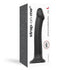 Strap-On-Me Semi-Realistic Dual Density Bendable Dildo Black Size L - SP BOUTIQUE