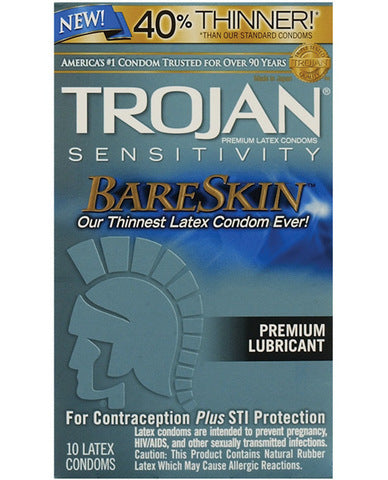 Trojan Bare Skin 10 Pack