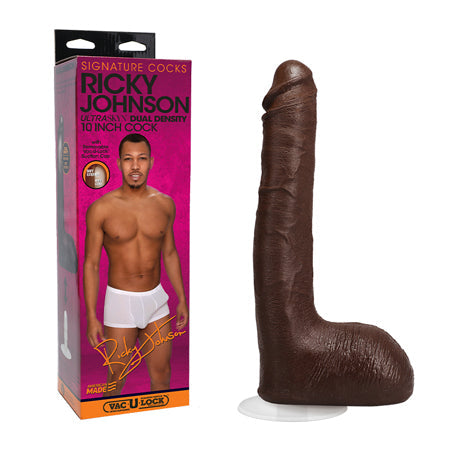 Signature Cocks Ricky Johnson  Ultraskyn Cock With Removable Vac-u-lock Suction Cup - SP BOUTIQUE