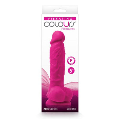 Colours Pleasures Vibrating 5" Dildo - SP BOUTIQUE