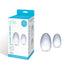 Glas 2pc Glass Yoni Egg Set - SP BOUTIQUE