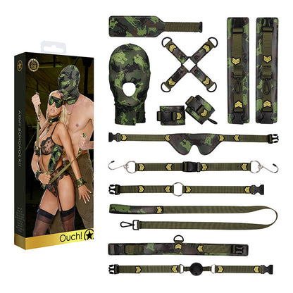 Ouch Army Bondage Kit - SP BOUTIQUE