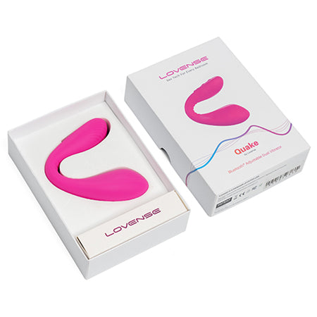 Lovense Dolce (Previously Quake) Dual Stimulator Pink - SP BOUTIQUE