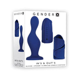 Consolador y Stroker de Gender X In's &amp; Out's Azul