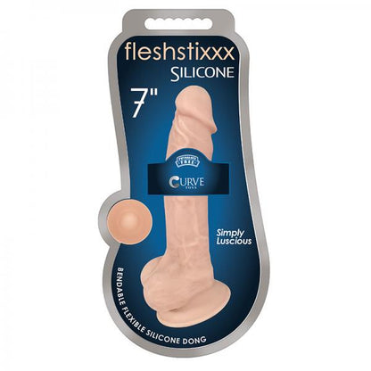 Silexpan Hypoallergenic Silicone Dildo With Balls - 7 Inch - SP BOUTIQUE
