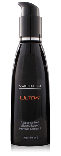 Wicked Ultra Fragrance-Free Silicone Lubricant - Long-Lasting, Vegan &amp; Glycerin-Free Personal Care - SP BOUTIQUE