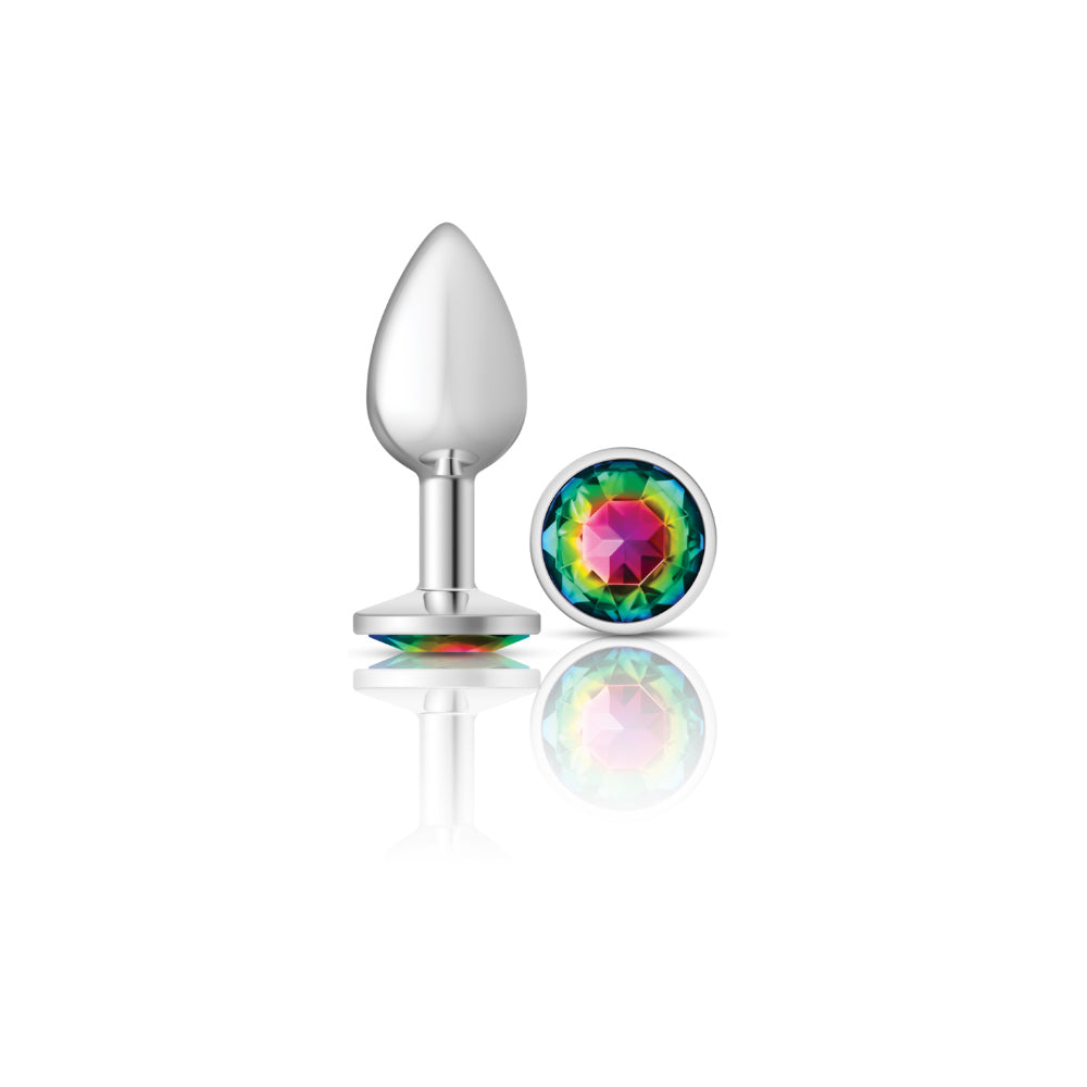 Cheeky Charms-Silver Metal Butt Plug - SP BOUTIQUE