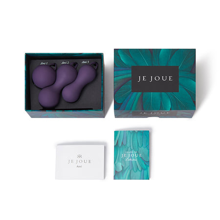 Je Joue Ami Silicone Kegel Set of 3 Purple - SP BOUTIQUE