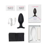 Plug anal compatible avec l'application Lovense Hush 2 2,25 po