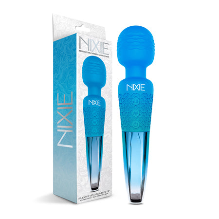 Nixie Rechargeable Wand Massager - 20 Vibration Functions, Waterproof &amp; Ergonomic Design - SP BOUTIQUE