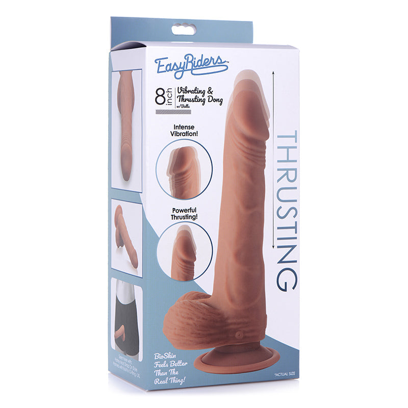 Easy Riders Thrusting Dildo With Balls - SP BOUTIQUE