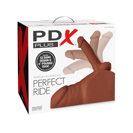 PDX Plus Perfect Ride Dildo and Masturbator - SP BOUTIQUE