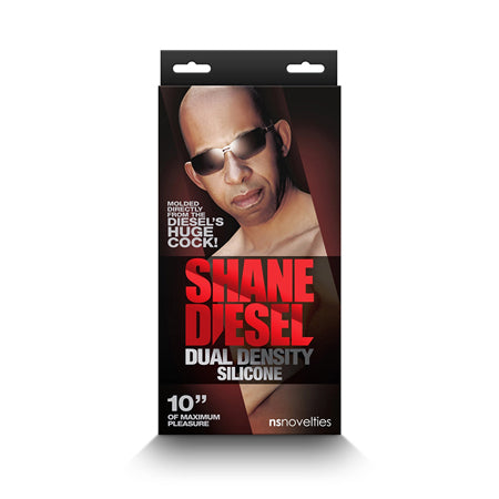 Shane Diesel Dual Dense Dildo Chocolate - SP BOUTIQUE