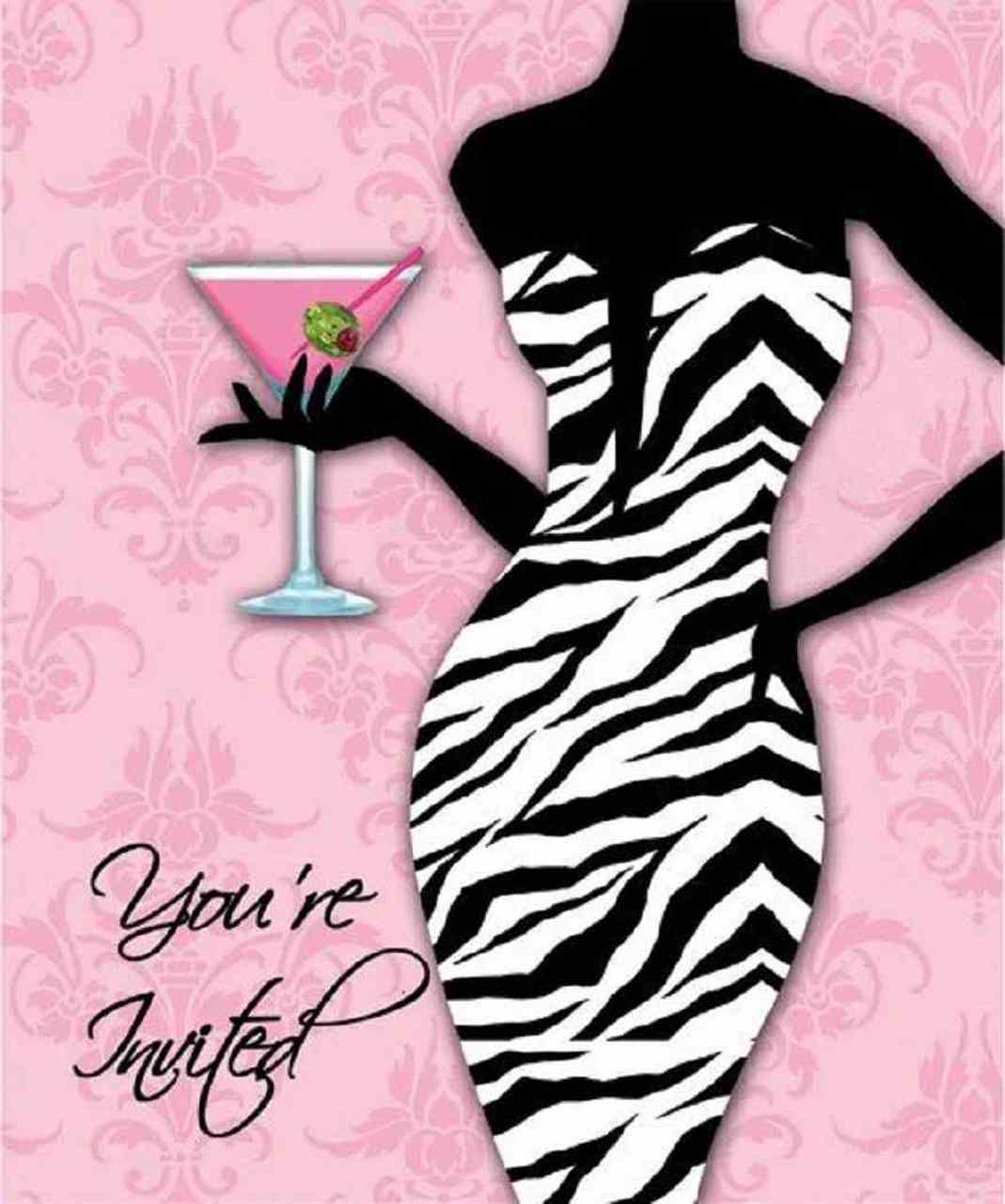 Sassy &amp; Sweet Bachelorette Party Invitations - Girls Night Out - SP BOUTIQUE