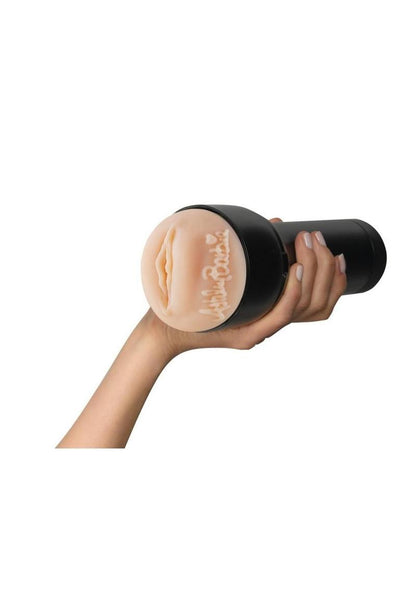 Kiiroo Feel Ashley Barbie Stroker - Interactive Masturbator With Realistic Design - Black/Vanilla - SP BOUTIQUE