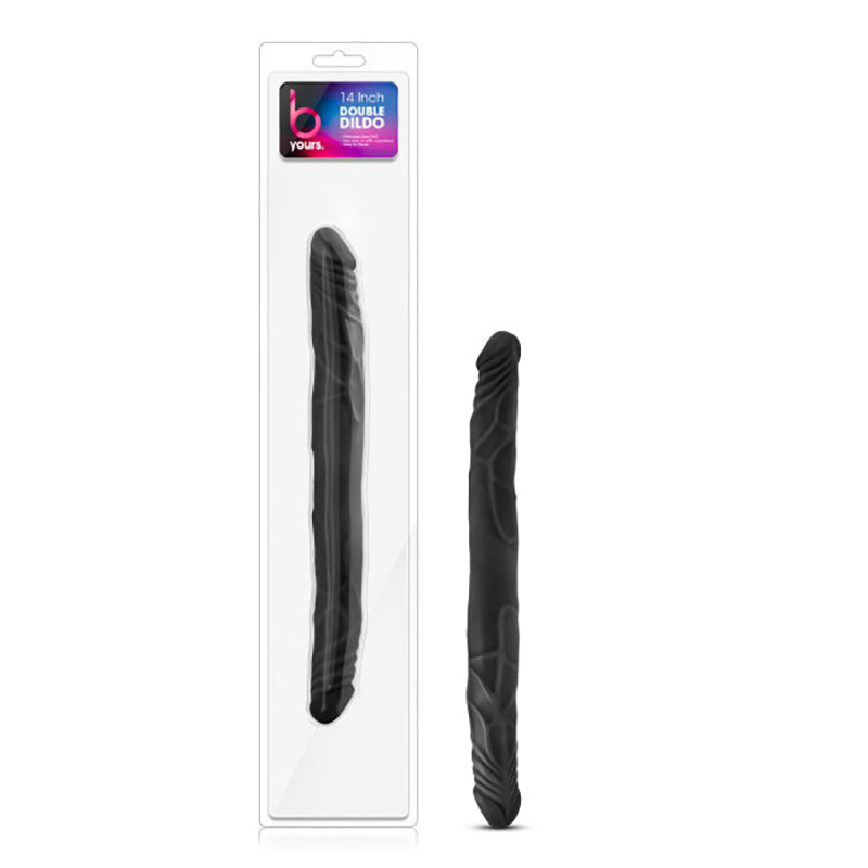 B Yours - 14in Double Dildo - SP BOUTIQUE