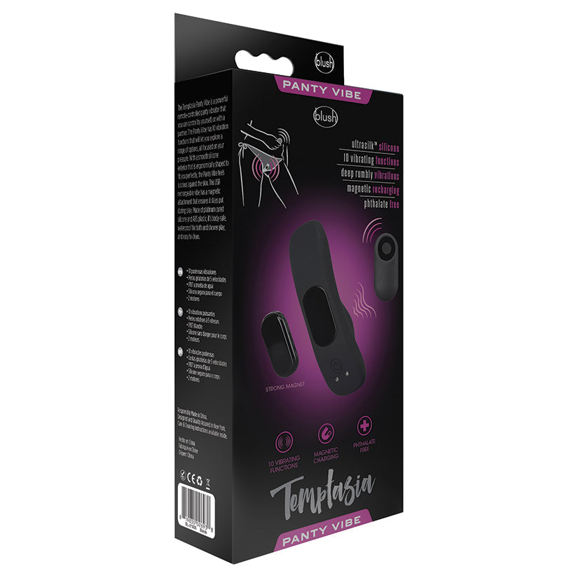 Temptasia Remote Control Panty Vibe-Black - SP BOUTIQUE