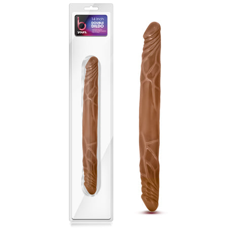 B Yours - 14in Double Dildo - SP BOUTIQUE