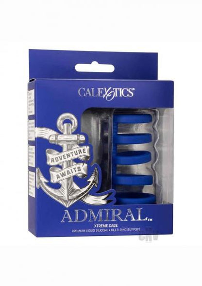 Admiral Xtreme Cock Cage Enhancer – Plush Liquid Silicone for Stamina &amp; Erection Support - SP BOUTIQUE