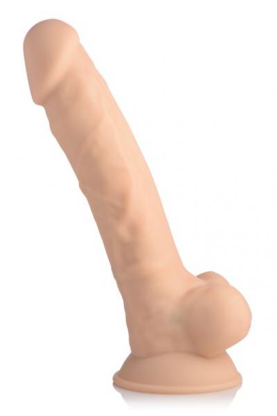 FLESHSTIXXX Vibrating Rechargeable Dong 8in Light - SP BOUTIQUE