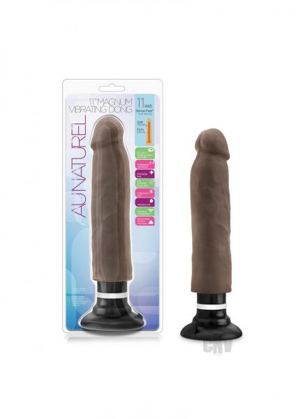 Au Naturel Sensa Feel Magnum Vibrating Dong - SP BOUTIQUE