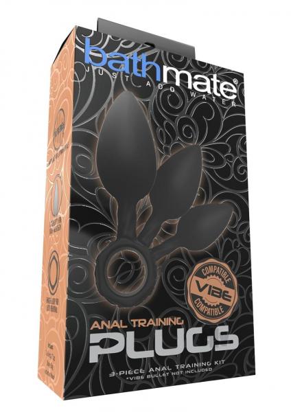 Tapones Anales de Entrenamiento Bathmate Negros