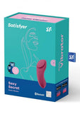 Satisfyer Sexy Secret Wine Red