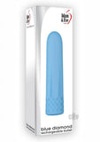 Vibrador tipo bala recargable Blue Diamond 