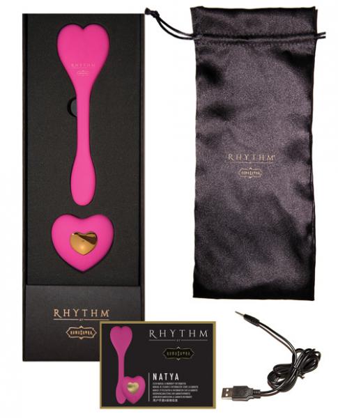 Natya Vibrador para Parejas Recargable de Silicona con Control Remoto