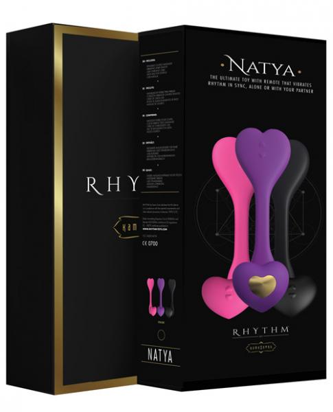 Natya Vibrador para Parejas Recargable de Silicona con Control Remoto