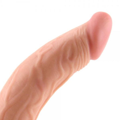 All American 5In Curved Dong With Balls - Realistic Feel, Suction Cup, Harness Compatible - SP BOUTIQUE