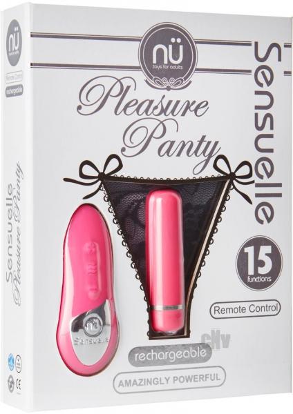 Sensuelle Pleasure Panty Con Control Remoto 15 Funciones Bullet